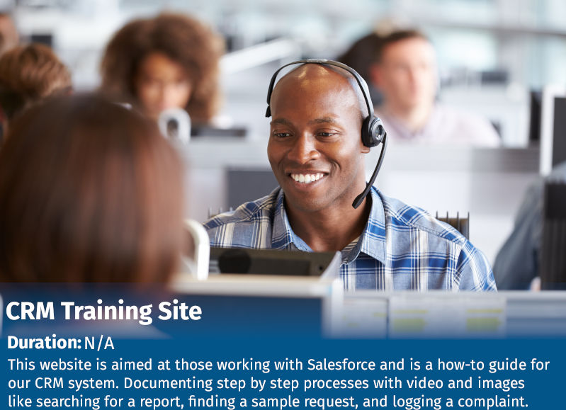 CRM Training Site