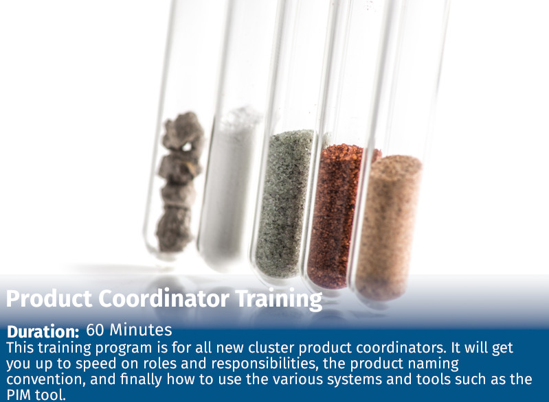Product Coordinator Training